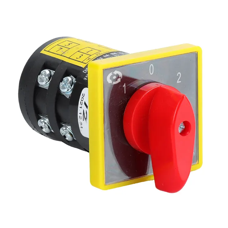 10A 세 위치 조합 로터리 캠 스위치