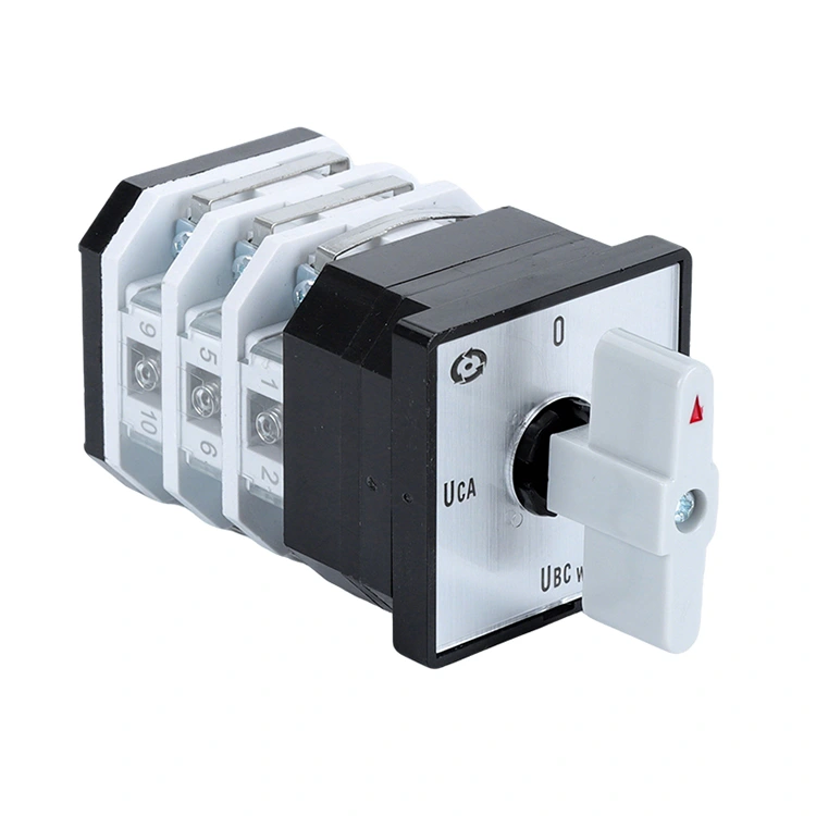 16A 4위치 전류계 캠 스위치