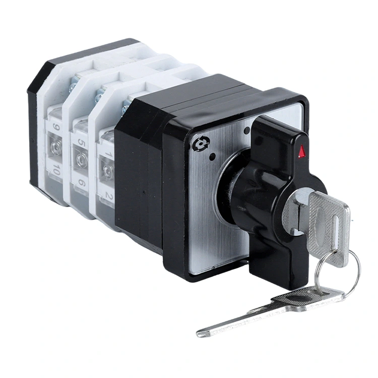 16A 키 회전 핸들 제어 캠 스위치