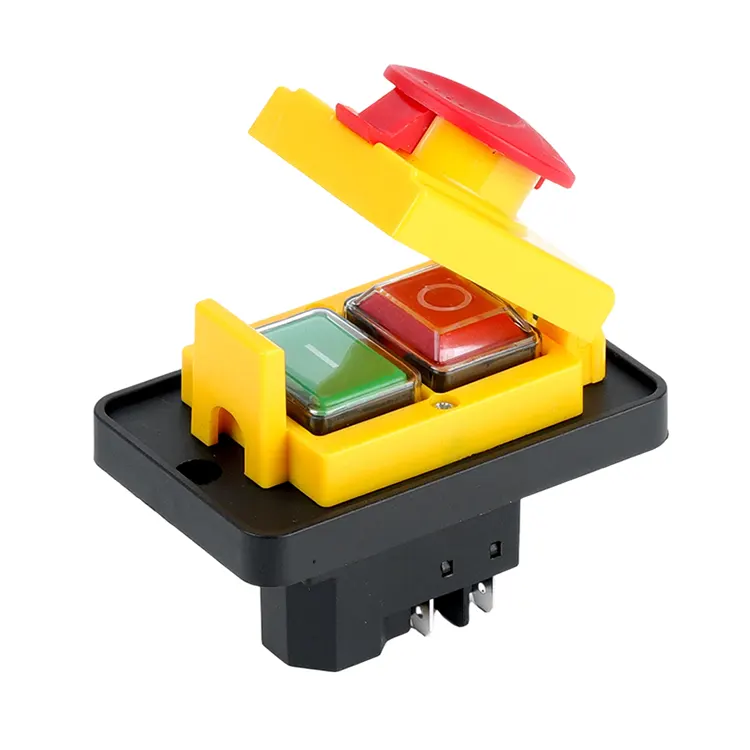16A 중형 대형 패널 비상 정지 커버 전자기 스위치