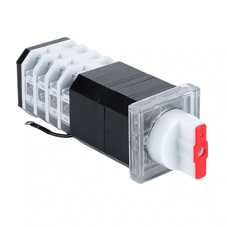 표시등 전환 스위치가 있는 16A 짧은 핸들