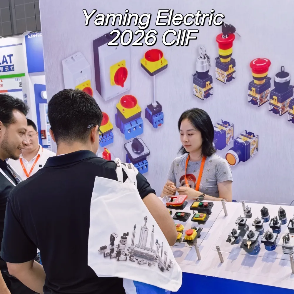CIIF 2026 라이브 | Yaming 전기 부스 투어 캡션