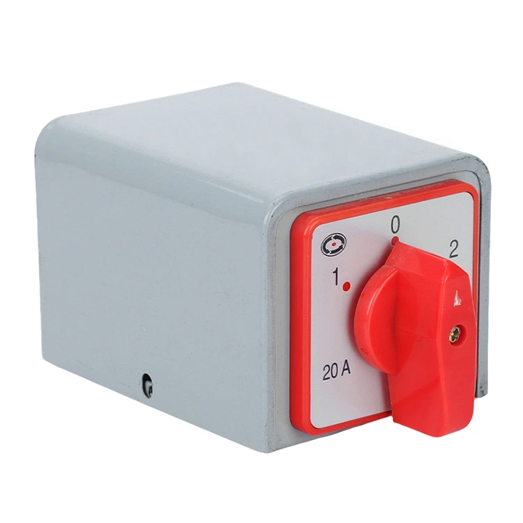 20A 조합 로터리 캠 스위치 4kw(쉘 포함)