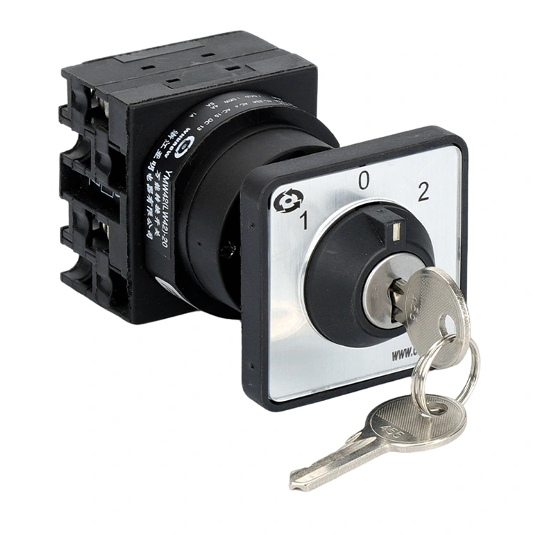 20A 키 손잡이 제어 센터 3위치 캠 스위치 설치