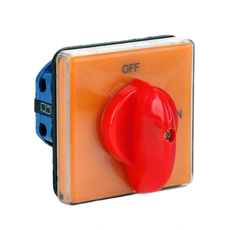 20A 대형 패널 OFF-ON 로터리 스위치