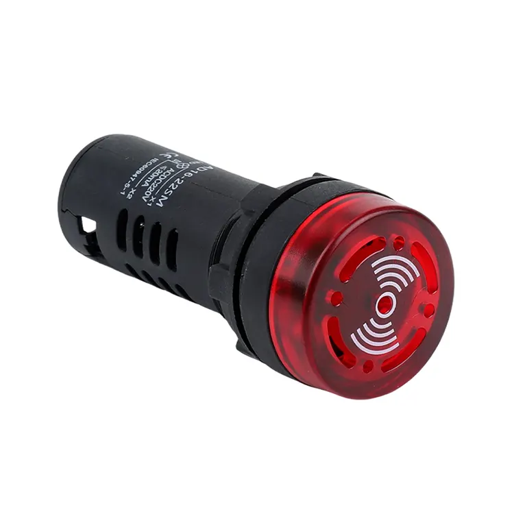 22mm 장착 구멍 크기 부저 라이트 AD16-22SM