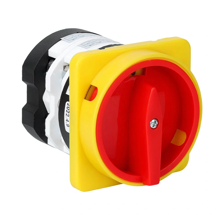 50A 자물쇠 OFF-ON 두 위치 조합 로터리 캠 스위치