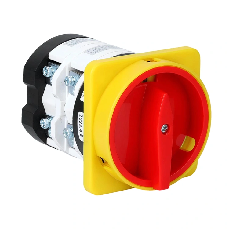 75A 자물쇠 OFF-ON 두 위치 조합 로터리 캠 스위치