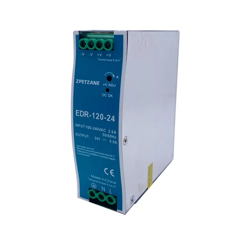 EDR-120W DIN 레일 장착형 스위치 전원 공급 장치