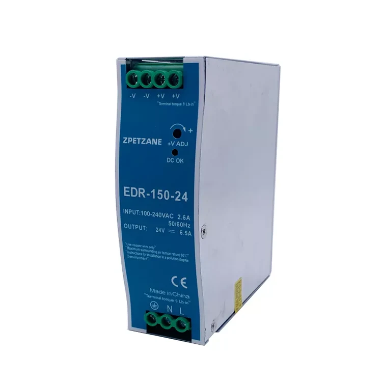 EDR-150W DIN 레일 장착형 스위치 전원 공급 장치