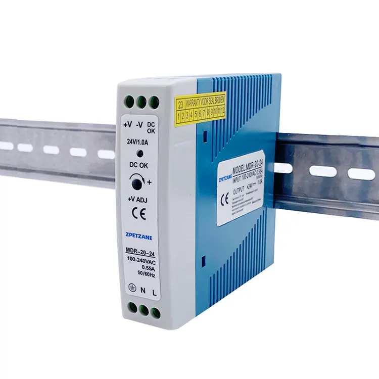MDR-20W DIN 레일 장착형 스위치 전원 공급 장치